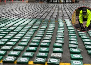 Incautan 4 toneladas de cocaína en Urabá, Antioquia, con destino a Reino Unido