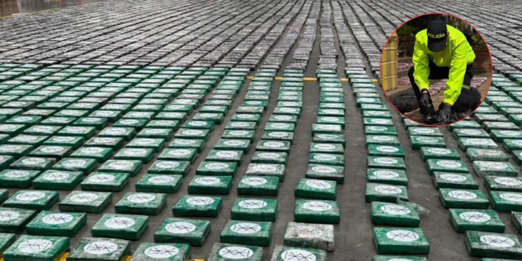 Incautan 4 toneladas de cocaína en Urabá, Antioquia, con destino a Reino Unido