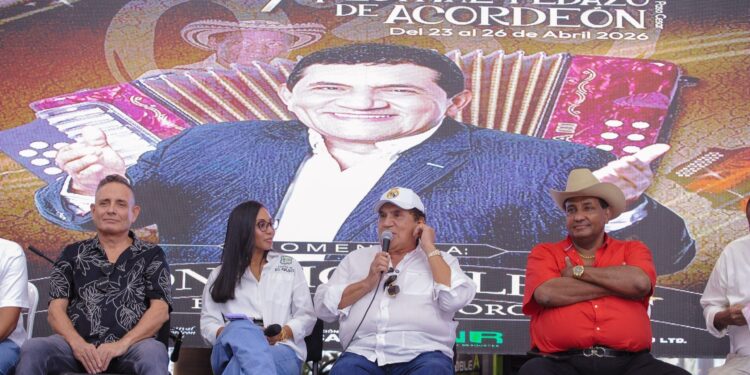 Lanzan oficialmente la versión 37° del Festival Pedazo de Acordeón en Valledupar