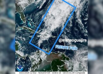 Meteoguajira confirma continuidad de lluvias dispersas durante el fin de semana en el departamento