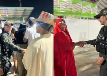 Policía despliega operativo especial en La Guajira para garantizar seguridad durante el Día Internacional de la Mujer