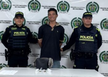 Capturan a un hombre por porte de estupefacientes durante patrullaje en Barrancas