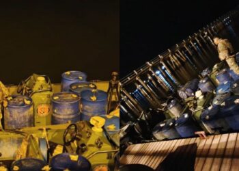 Ejército ecuatoriano incauta más de 1.000 galones de combustible en zona fronteriza con Colombia