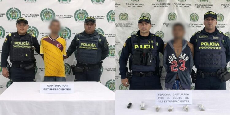 Operativos de control dejan dos capturados por presunto tráfico de estupefacientes en Riohacha y Maicao