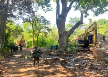 Ejército desmantela mina ilegal de oro en zona rural de Ciénaga, Magdalena