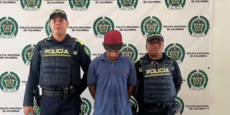 Capturan a presunto expendedor de estupefacientes en el barrio Nuevo Horizonte de Riohacha