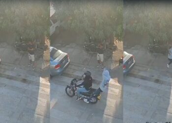 Intento de homicidio contra comerciante en el barrio Cooperativo de Riohacha quedó registrado en cámaras de seguridad