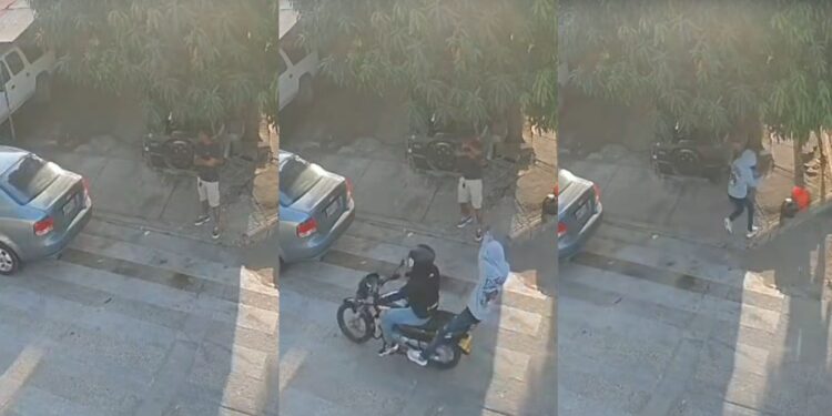 Intento de homicidio contra comerciante en el barrio Cooperativo de Riohacha quedó registrado en cámaras de seguridad