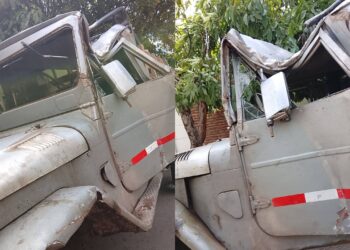 Accidente de tránsito en zona rural de Villanueva deja dos personas heridas