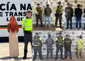 Operativos de control en vías de La Guajira dejan seis capturados y armas incautadas