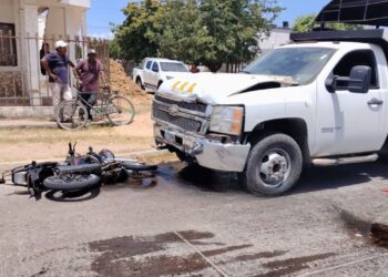 Accidente de tránsito en el barrio San Martín de Maicao deja dos personas lesionadas