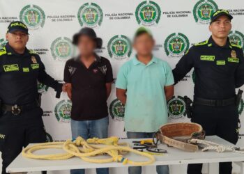 Capturan a dos hombres por presunta defraudación de fluidos al manipular redes eléctricas en Barrancas