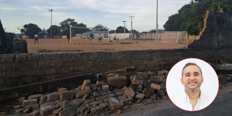 Deterioro del estadio Luis Eduardo Cuellar evidencia déficit de escenarios deportivos en Riohacha