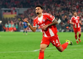 Con aporte de Luis Díaz, Bayern Múnich asegura su paso a cuartos de final de la Champions League