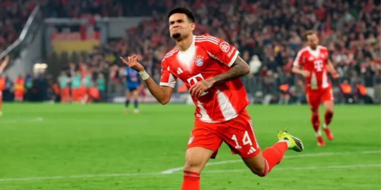 Con aporte de Luis Díaz, Bayern Múnich asegura su paso a cuartos de final de la Champions League