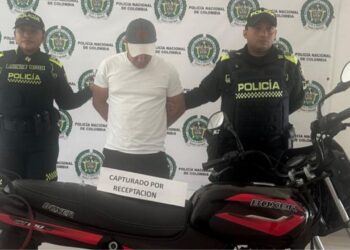 Capturan a un hombre y recuperan motocicleta hurtada en Riohacha