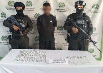 Capturan a hombre portando varias dosis de marihuana y cocaína en el municipio de Maicao