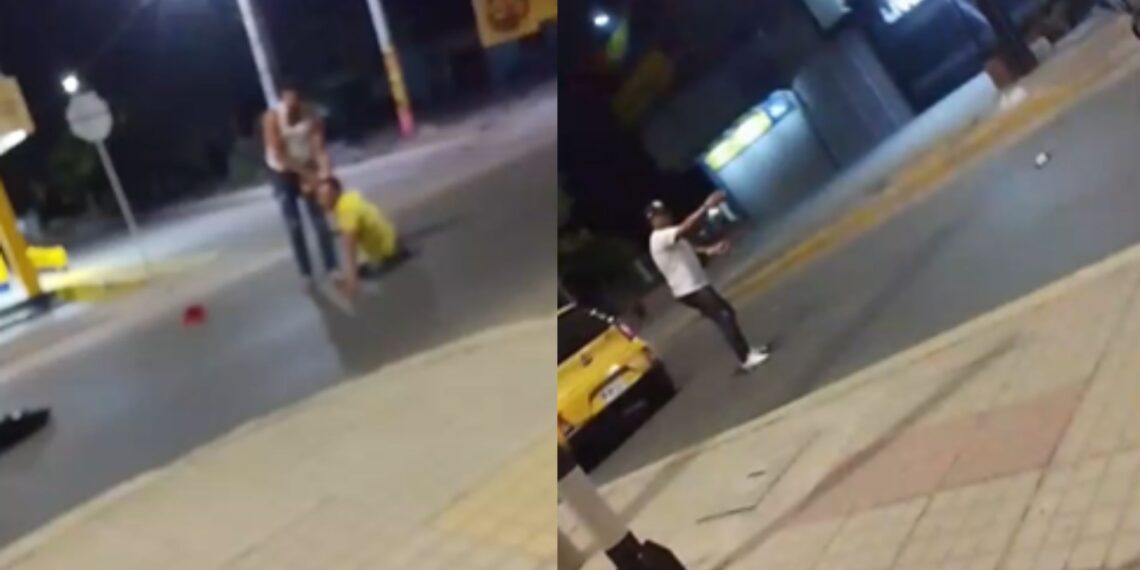 Accidente de tránsito deja a un hombre herido en la Avenida El Progreso en Riohacha