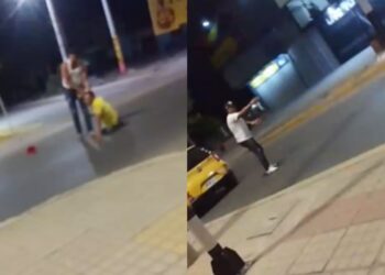 Accidente de tránsito deja a un hombre herido en la Avenida El Progreso en Riohacha