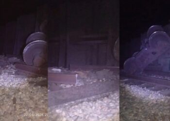 Nuevo atentado a la vía férrea del Cerrejón generan daños en Uribia