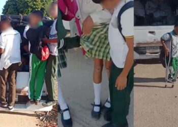 Estudiante resulta herida tras caer de camioneta mientras se dirigía a clases en el corregimiento de Tomarrazón