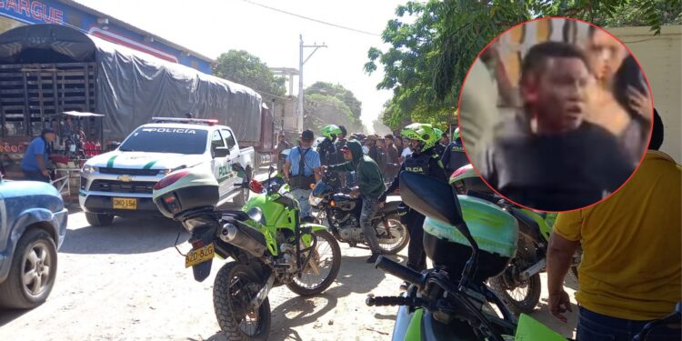 Hombre resulta herido en riña cerca del mercado nuevo de Riohacha, presunto agresor fue capturado