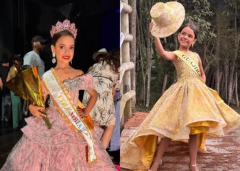 Marypaz Mugno Sierra corona a La Guajira en Bucaramanga y es la nueva Mini Colombia Internacional