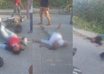 Accidente entre dos motocicletas deja tres heridos en la vía Maicao–Carraipia