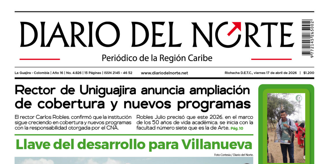 Esta es nuestra edición de hoy viernes 17 de abril de 2026