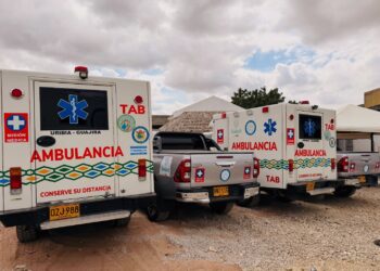 Asaltan ambulancia con paciente a bordo en la vía Uribia–Maicao; activan respuesta institucional tras el hecho