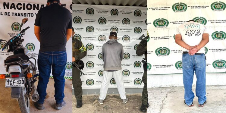 Capturan a cuatro personas y recuperan dos vehículos en operativos viales en La Guajira