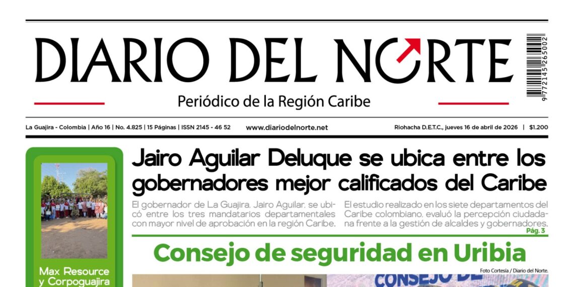 Esta es nuestra edición de hoy jueves 16 de abril de 2026