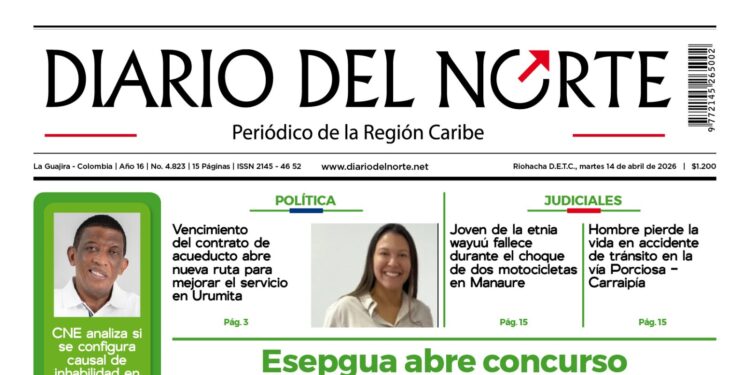 Esta es nuestra edición de hoy martes 14 de abril de 2026