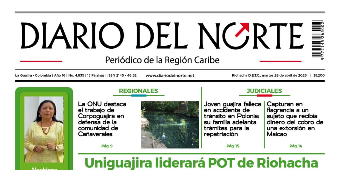 Esta es nuestra edición de hoy  martes 28 de abril de 2026