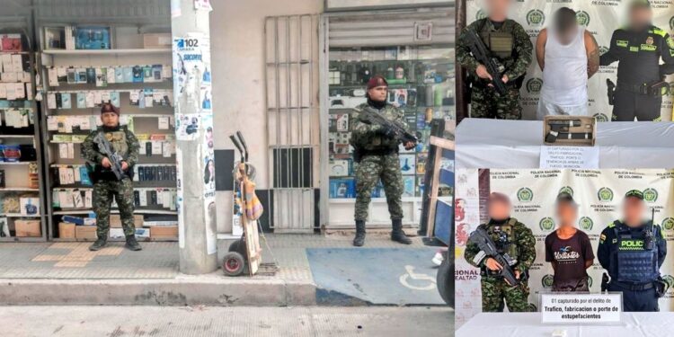 Fuerza Pública despliega operativos de seguridad en Maicao: dos personas fueron capturadas