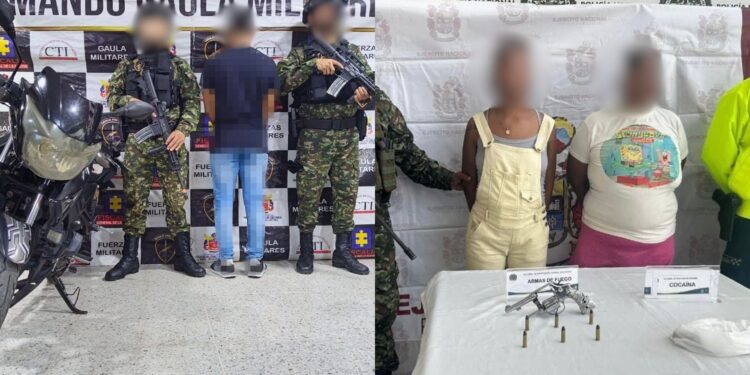 Operativos en Valledupar dejan un menor aprehendido por extorsión y dos mujeres capturadas por porte ilegal de armas