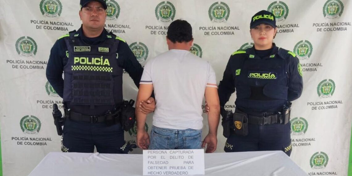 Capturado por porte de documento falso durante control policial en Maicao