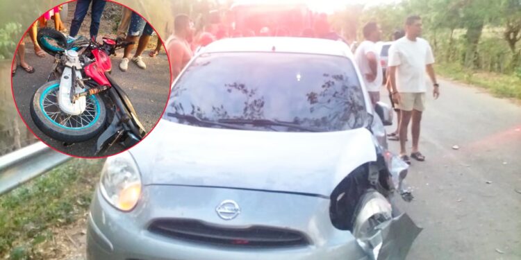 Accidente múltiple en vía Fonseca–Los Altos deja varios lesionados