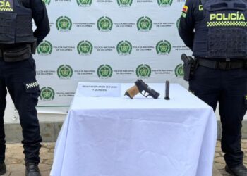 Incautan arma de fuego en Uribia por incumplimiento de normatividad vigente