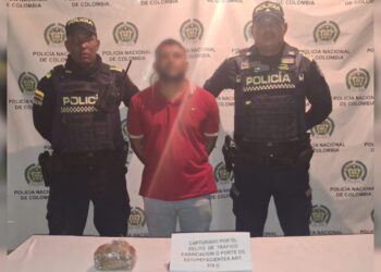 Capturado en flagrancia por porte de estupefacientes en el barrio Pastrana de Maicao