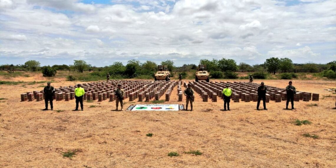 Incautan más de seis millones de cigarrillos durante operativo conjunto en el barrio San Francisco de Maicao