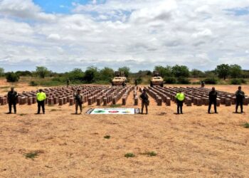 Incautan más de seis millones de cigarrillos durante operativo conjunto en el barrio San Francisco de Maicao