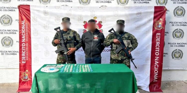 Capturan a presunto expendedor de estupefacientes en el barrio 7 de Agosto de Riohacha