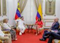 Petro se reúne con Delcy Rodríguez en Caracas para abordar crisis fronteriza y cooperación bilateral
