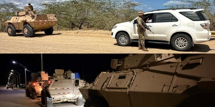Despliegue militar intensifica patrullajes y acompañamiento del Ejército en vías de La Guajira durante Semana Santa