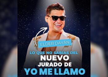 Elder Dayán Díaz se suma como jurado en la nueva temporada de ‘Yo me llamo’
