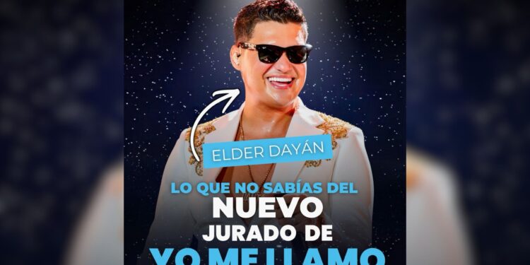 Elder Dayán Díaz se suma como jurado en la nueva temporada de ‘Yo me llamo’