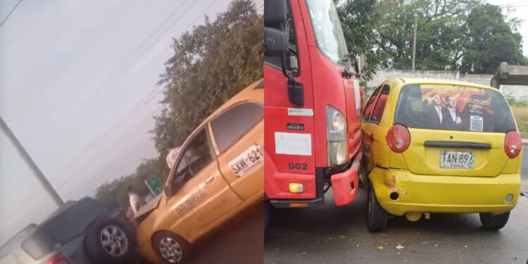 Accidentes en Riohacha dejan solo daños materiales; autoridades reiteran llamado a la responsabilidad vial