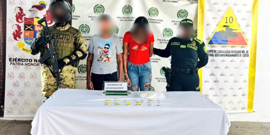 Allanamiento en Maicao deja dos mujeres capturadas y cocaína incautada