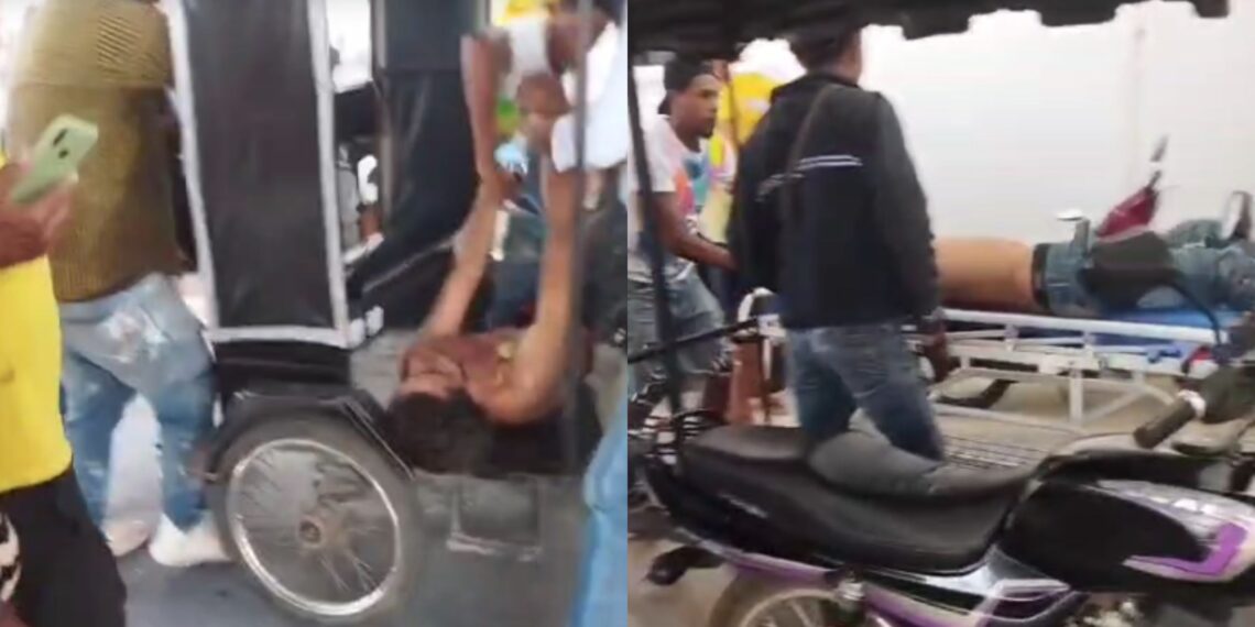 Hombre resulta herido con arma blanca en medio de una discusión en Distracción